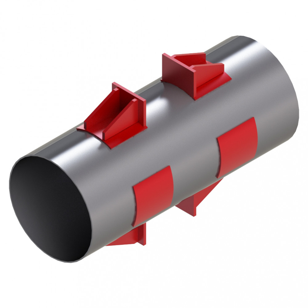 Опора DN920 ТС-663.00.00-009 серия 5.903-13 выпуск 7-95 неподвижная двухупорная усиленная