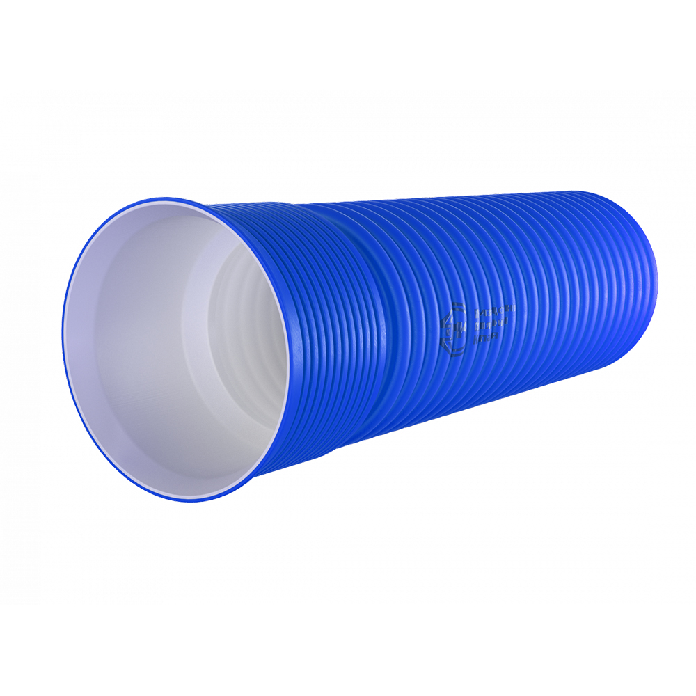 Труба гофрированная DN/OD 800 SN8 ПИКПАЙП-G с раструбом