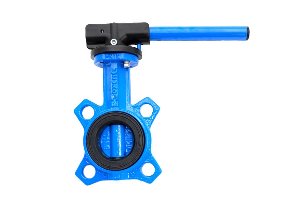 ЭНЭКОС Затвор дисковый межфланцевый типа ЗДМ DN (Ду) 80, PN (Pу) 16