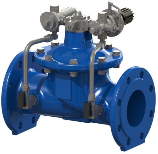 Клапан регулирующий AVK "ПОСЛЕ СЕБЯ" серия 856/000X-001 PN16 DN80 (5 - 11 бар) с редуцированным проходом