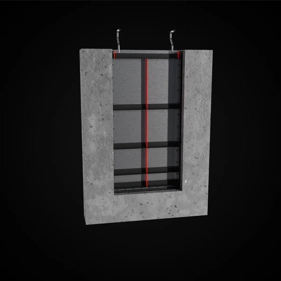 Ремонтный шандорный затвор  PMR-S