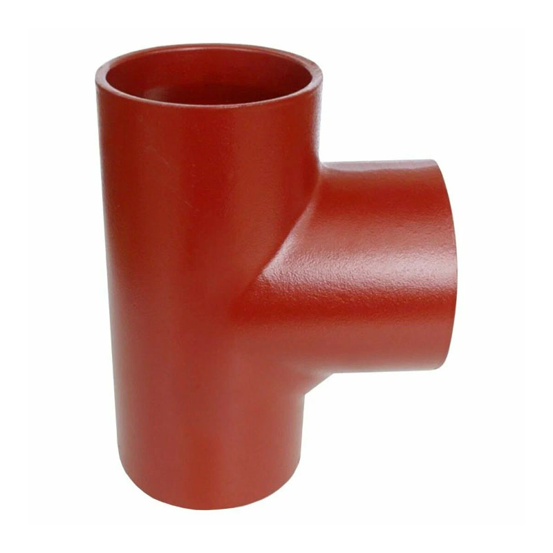 Тройник 88° чугунный безраструбный SML Ду 200-100