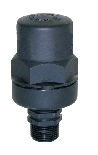 Клапан воздушный автоматический AVK PN16 DN25 из армированного полиамида (основание из латуни)