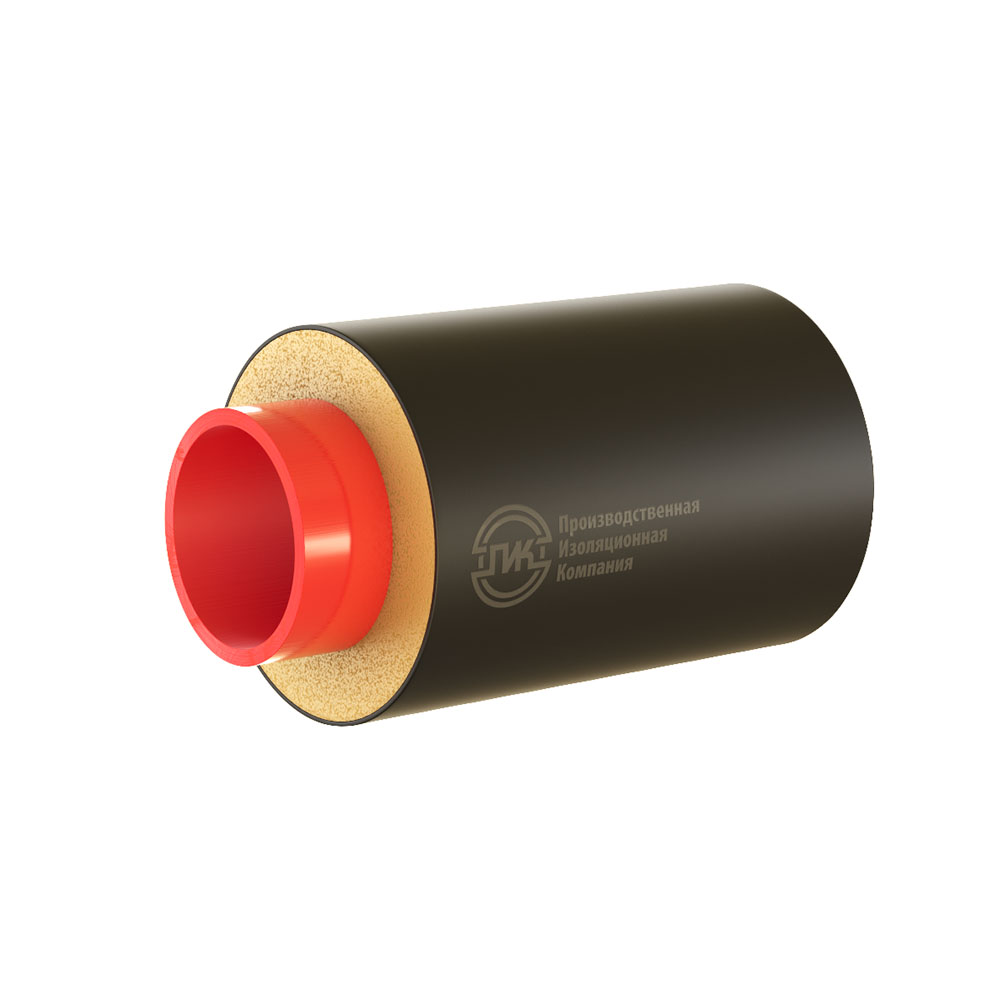 Труба напорная ПИКПАЙП PE-RT D 90 в ППУ изоляции с ПЭ оболочкой