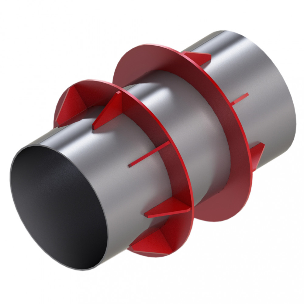 Опора DN630 ТС-666.000.00-011 серия 5.903-13 выпуск 7-95 неподвижная щитовая