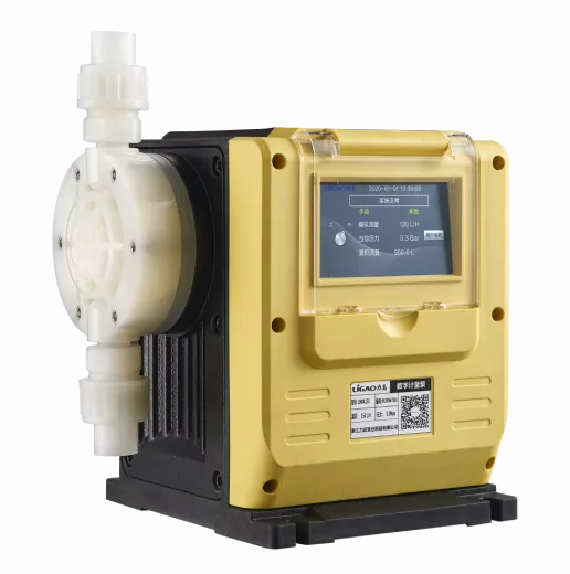 Насос дозировочный мембранный цифровой LIGAO DMC 320-10 (PVC)