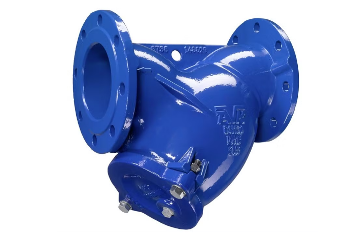 Фильтр сетчатый Y-образный AVK серия 910/21-001 PN16 DN80, сетка из нержавеющей стали