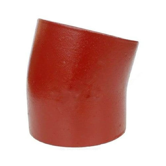 Отвод 15° чугунный SML Ду 200 безраструбный