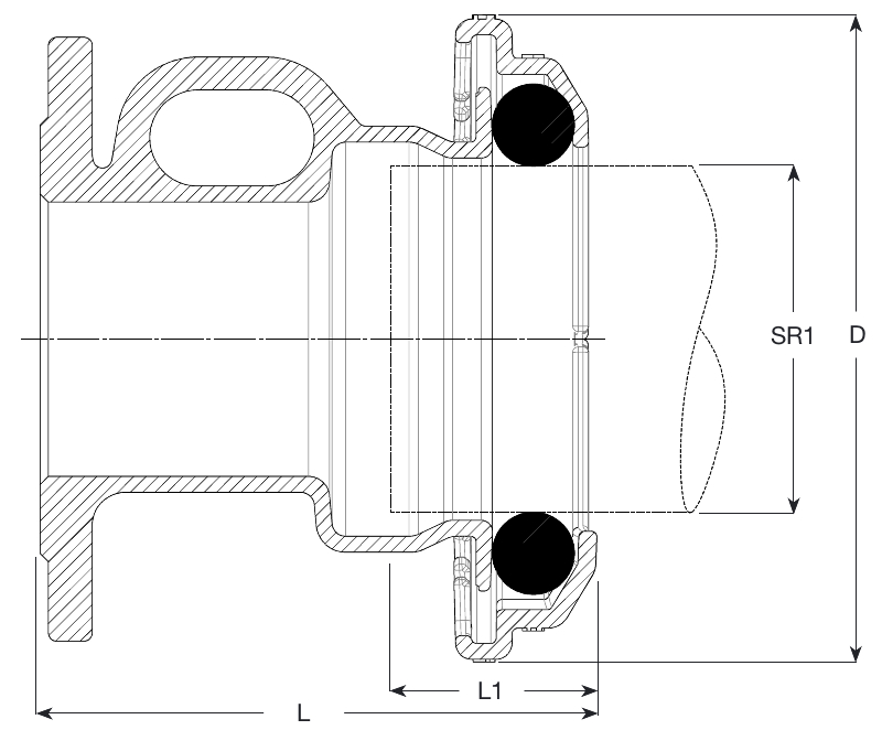 Фланцевый адаптер Supa ONE