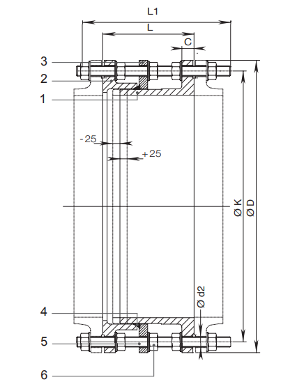 hawle 9810 Демонтажная вставка