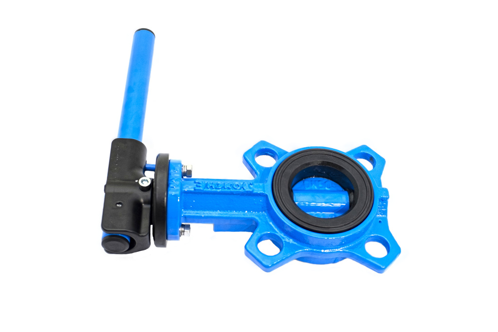 ЭНЭКОС Затвор дисковый межфланцевый типа ЗДМ DN (Ду) 80, PN (Pу) 16