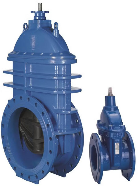 Задвижка AVK серия 06/34 DN40 PN10/16 шток из AISI 316L