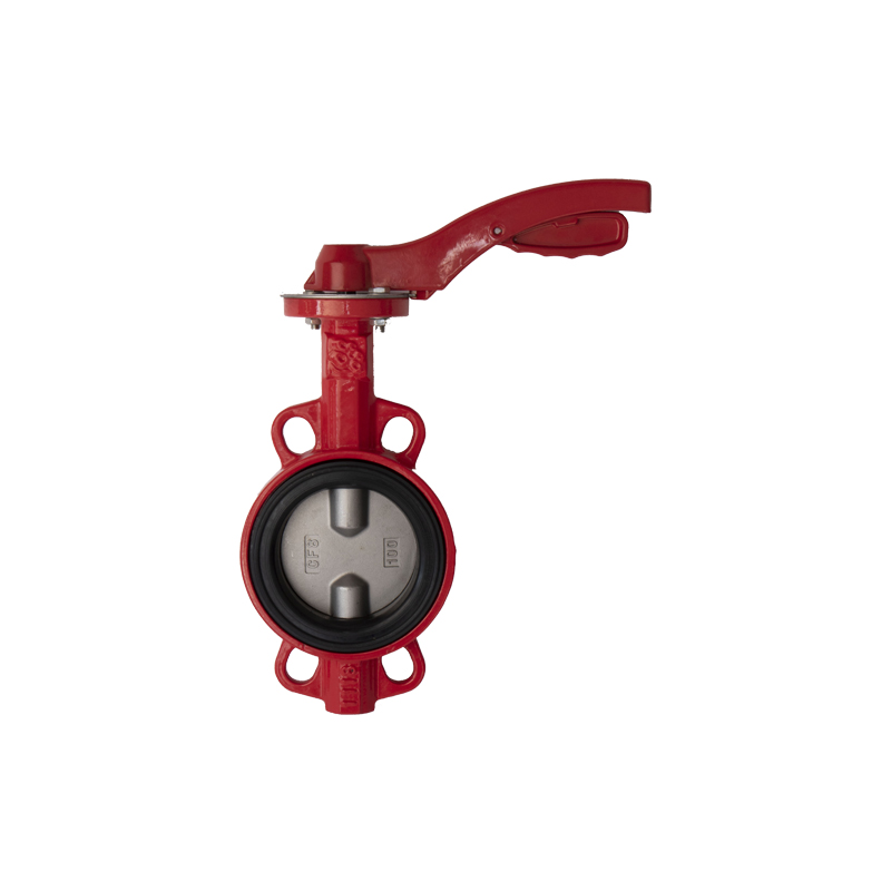 Затвор дисковый поворотный РАШВОРК 201, DN 40-250, PN16, межфланцевый, корпус - чугун GJL-250 (GG25), диск - нерж.сталь AISI304 (CF8), с рукояткой