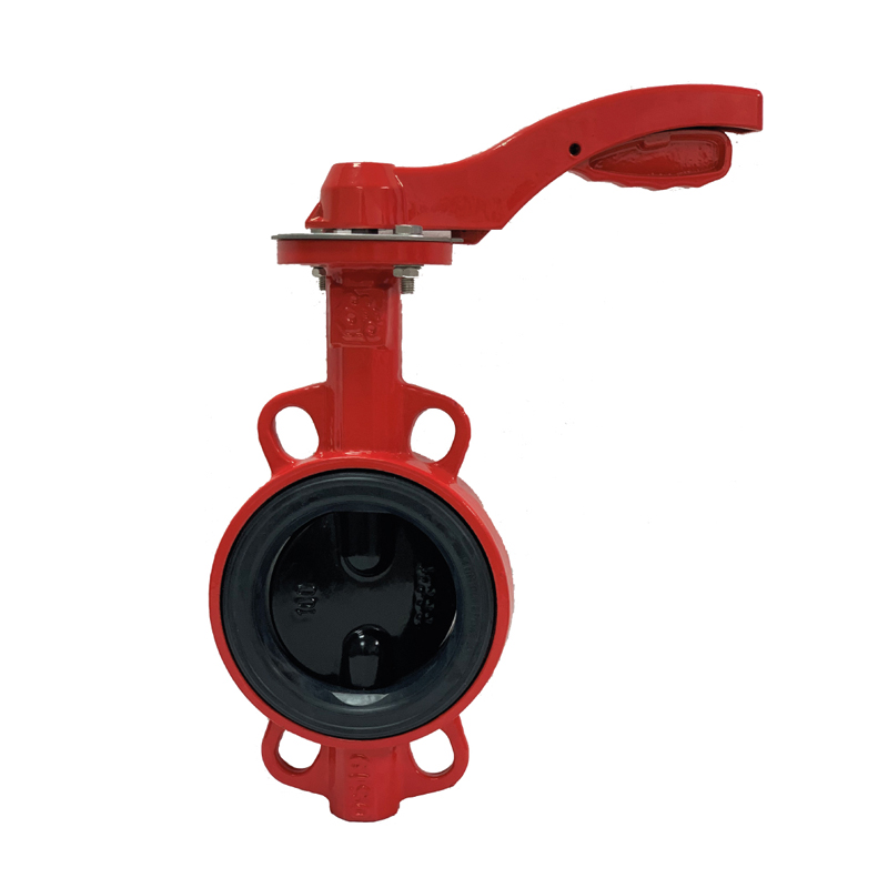 Затвор дисковый поворотный РАШВОРК 200, DN 40-250, PN16, межфланцевый, корпус - чугун GJL-250 (GG25), диск - чугун GJS-400-15 (GGG40), с рукояткой