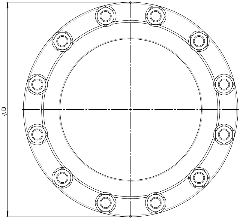 ВСТАВКА AVK ДЕМОНТАЖНАЯ 265-91 схема