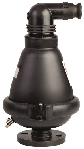 Клапан воздушный комбинированный AVK серия 701/75 PN10 DN 50 из полиамида, компактный дизайн