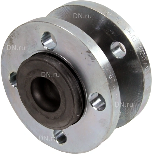 Компенсатор резиновый DN.ru CR-N34-F Ду150 Ру16 NBR фланцевый