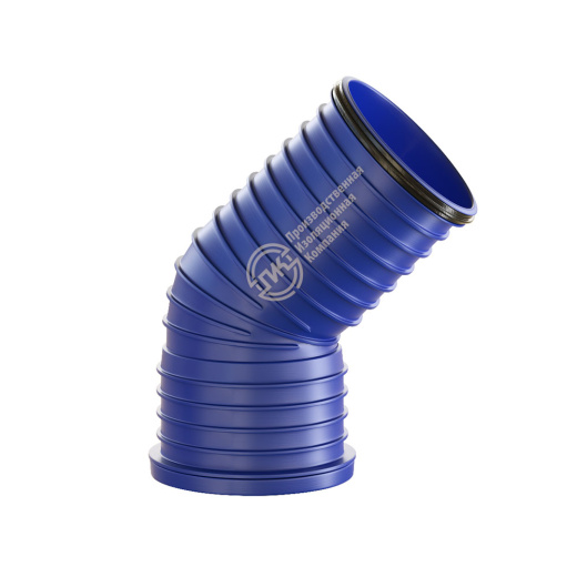 Отвод 0-45°для труб  ID 200 серии ПИКПАЙП-G