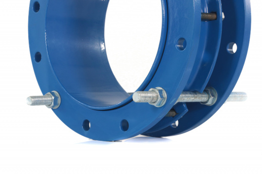 Демонтажная вставка VAG DJ ДУ100, РУ16 (DN100, PN16) фиксируемая, со сквозными анкерными болтами с обеих сторон