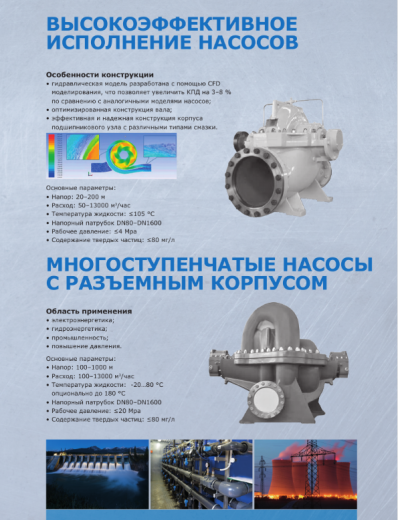 Насос двустороннего входа VLS