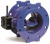 Затвор дисковый AVK с двойным эксцентриком серия 756/106-146 PN16 (фланец PN10/16) DN150 с интегрированным седлом, редуктор (IP68)