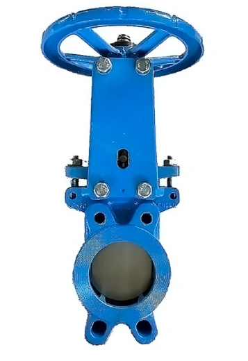 Задвижка шиберная DN.ru GVKR1331M-1W-Fb-S Ду65 Ру16 односторонняя , шпиндель - выдвижной, управление - штурвал