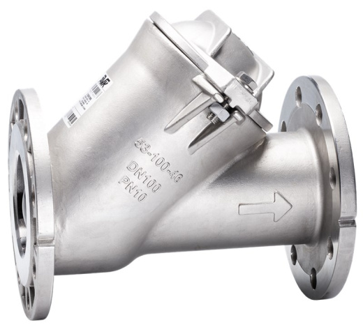 Клапан обратный шаровой AVK DN80 PN10 из нержавеющей стали AISI 316