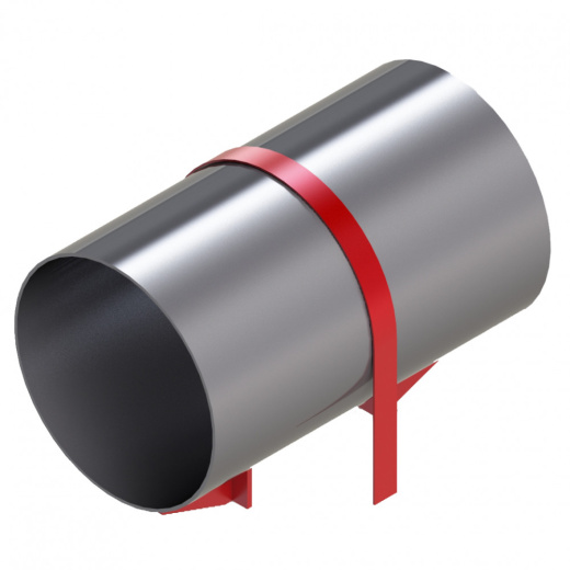 Опора DN820 ТС-669.000.00-025 серия 5.903-13 выпуск 7-95 неподвижная хомутовая