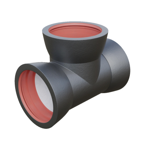 Тройник раструбный ТР ВЧШГ DN500х500 (ДУ500х500)