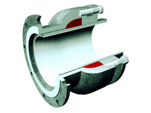 Патрубок фланец-раструб компенсационный ПФРК ВЧШГ DN100 (ДУ100)