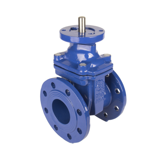 Задвижка с обрезиненным клином чугунная RUSHWORK 102 PN10 (РУ10) DN 40-1000 (ДУ 40-1000) с ISO-фланцем