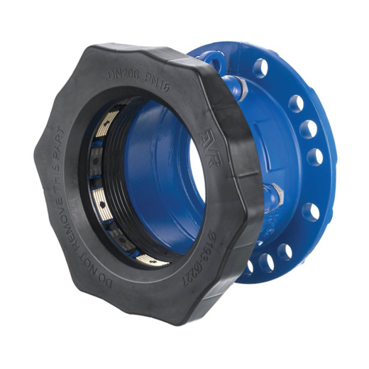 Фланцевый адаптер AVK SUPA MAXI PN16 для всех видов труб, болты из нержавеющей стали А2, EPDM, DN100/125